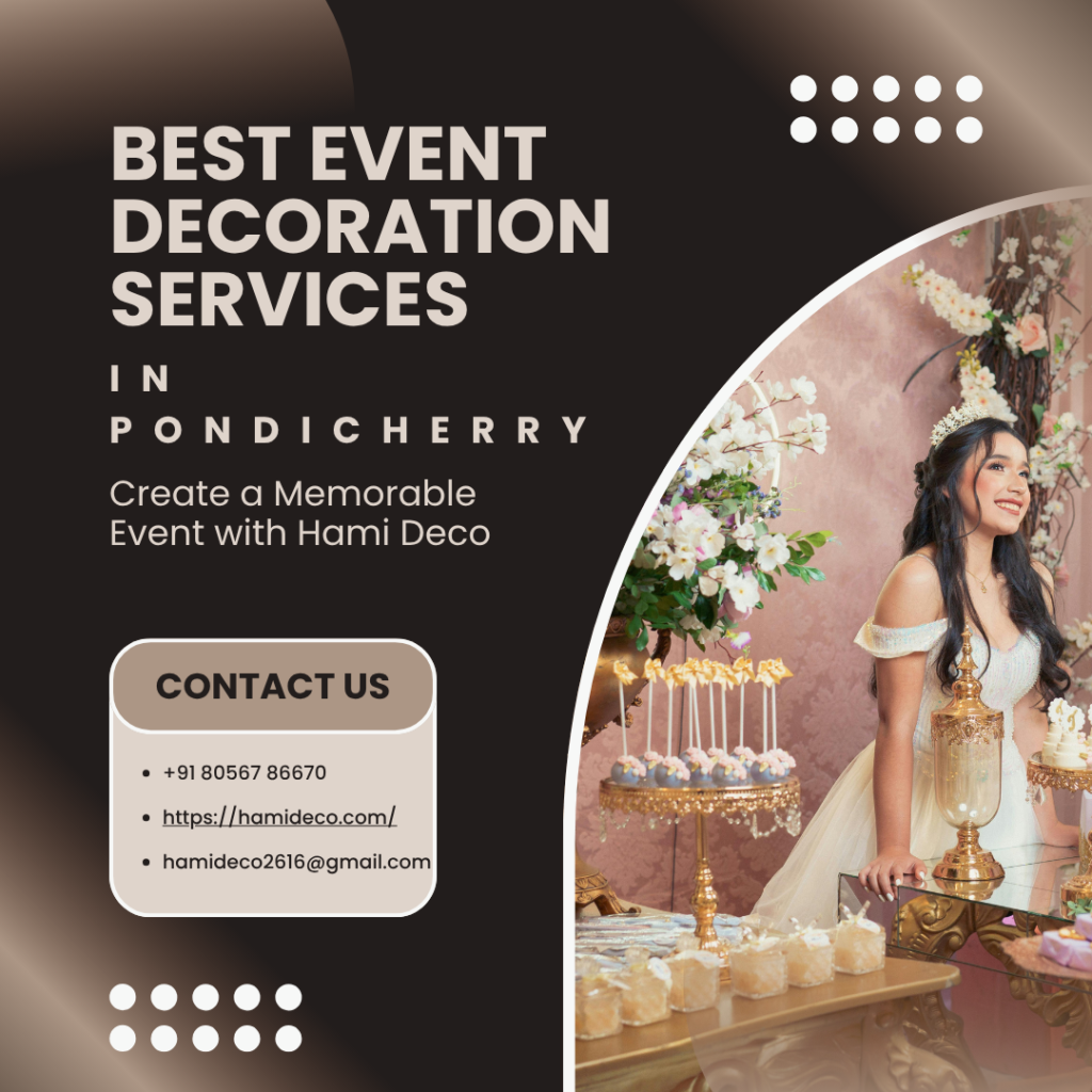 Best Event Decoration Services in Pondicherry