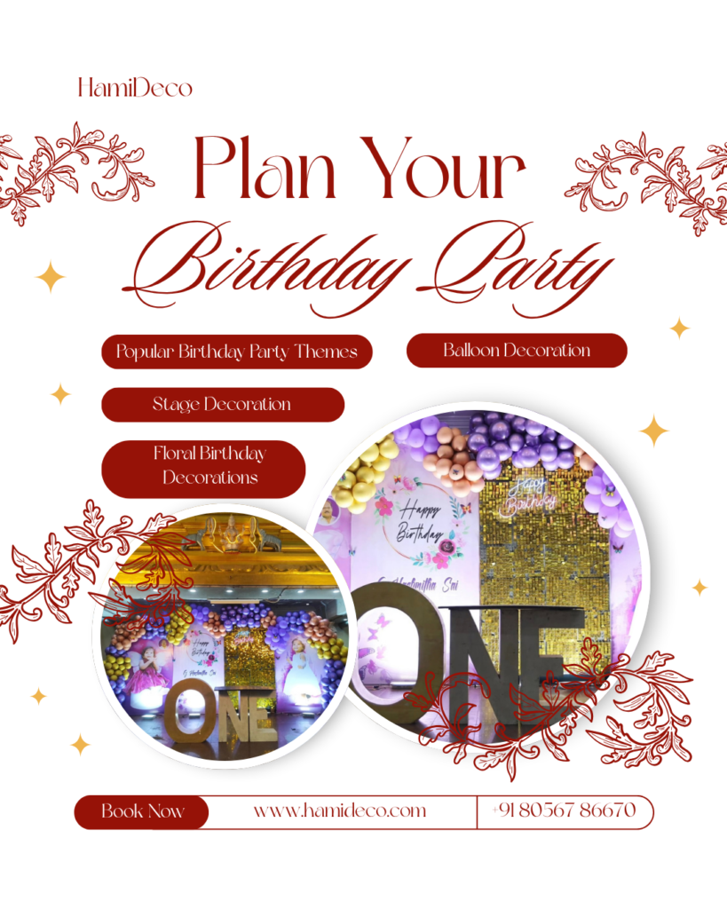Birthday Party Decoration in Pondicherry