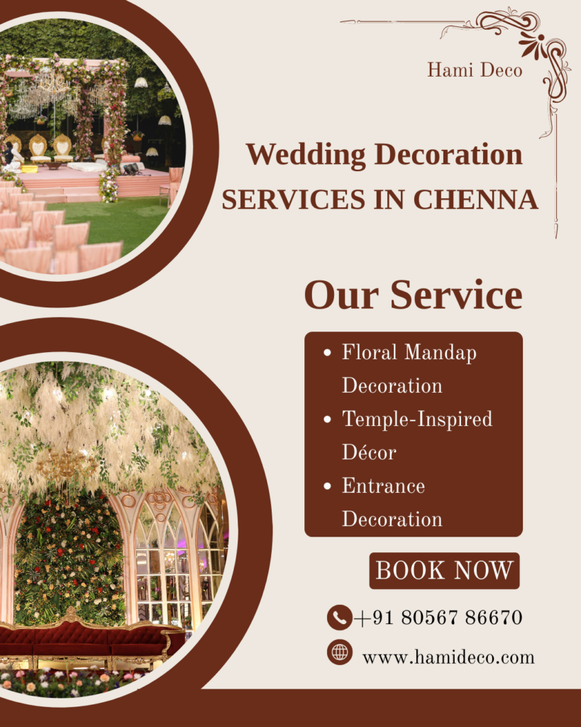 Wedding Decoration Services in Chennai