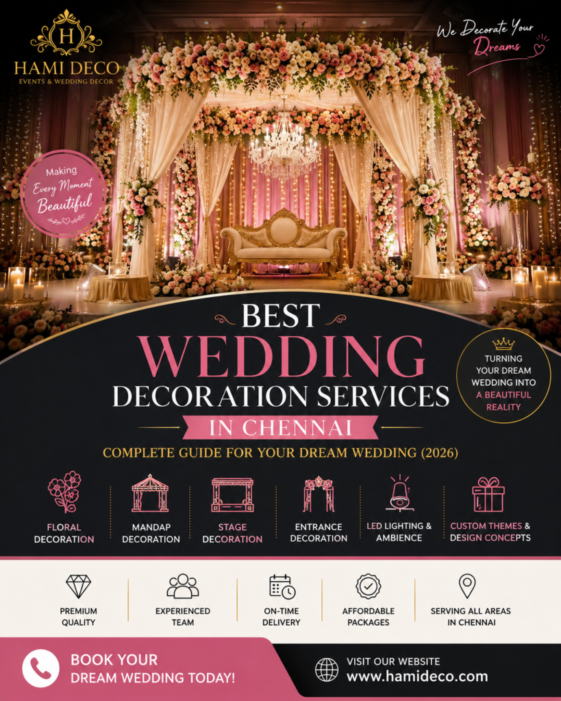 Best Wedding Decoration Services in Chennai 
