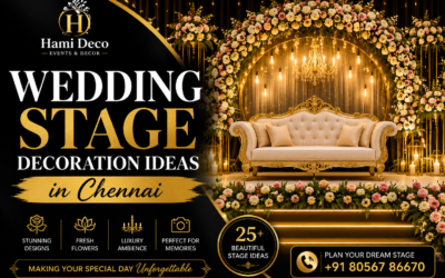 Wedding Stage Decoration Ideas in Chennai – 25 Stunning Designs for Your Dream Wedding (2026)