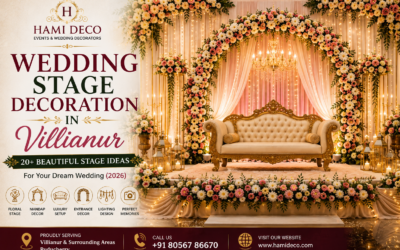 Wedding Stage Decoration in Villianur – 20+ Beautiful Stage Ideas for 2026
