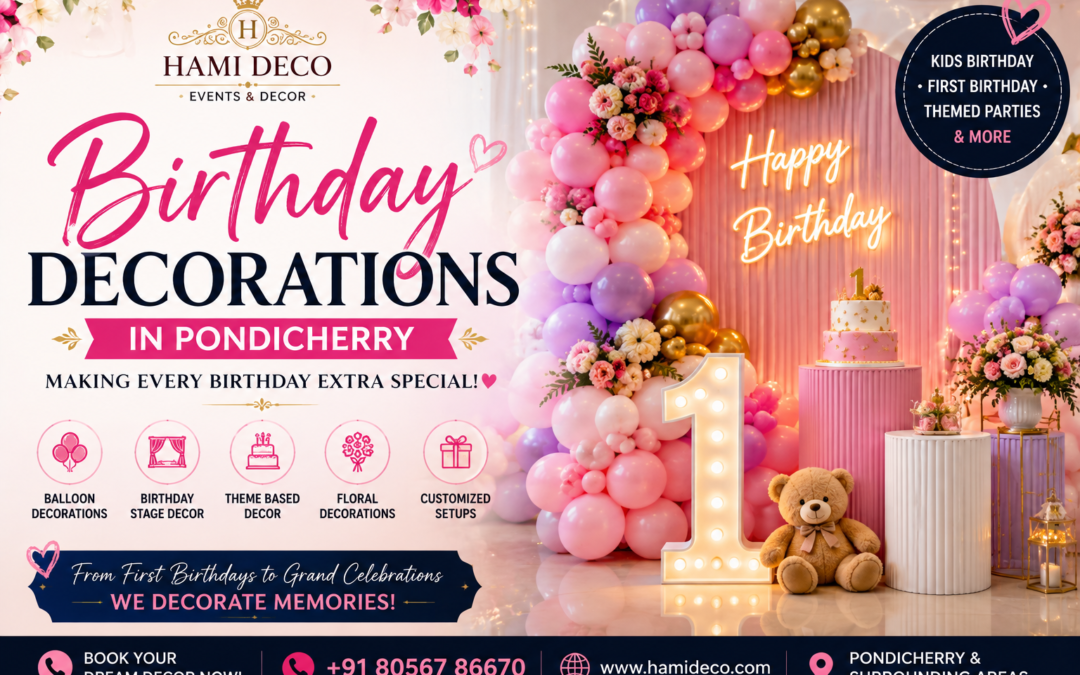 Birthday Decorations in Pondicherry